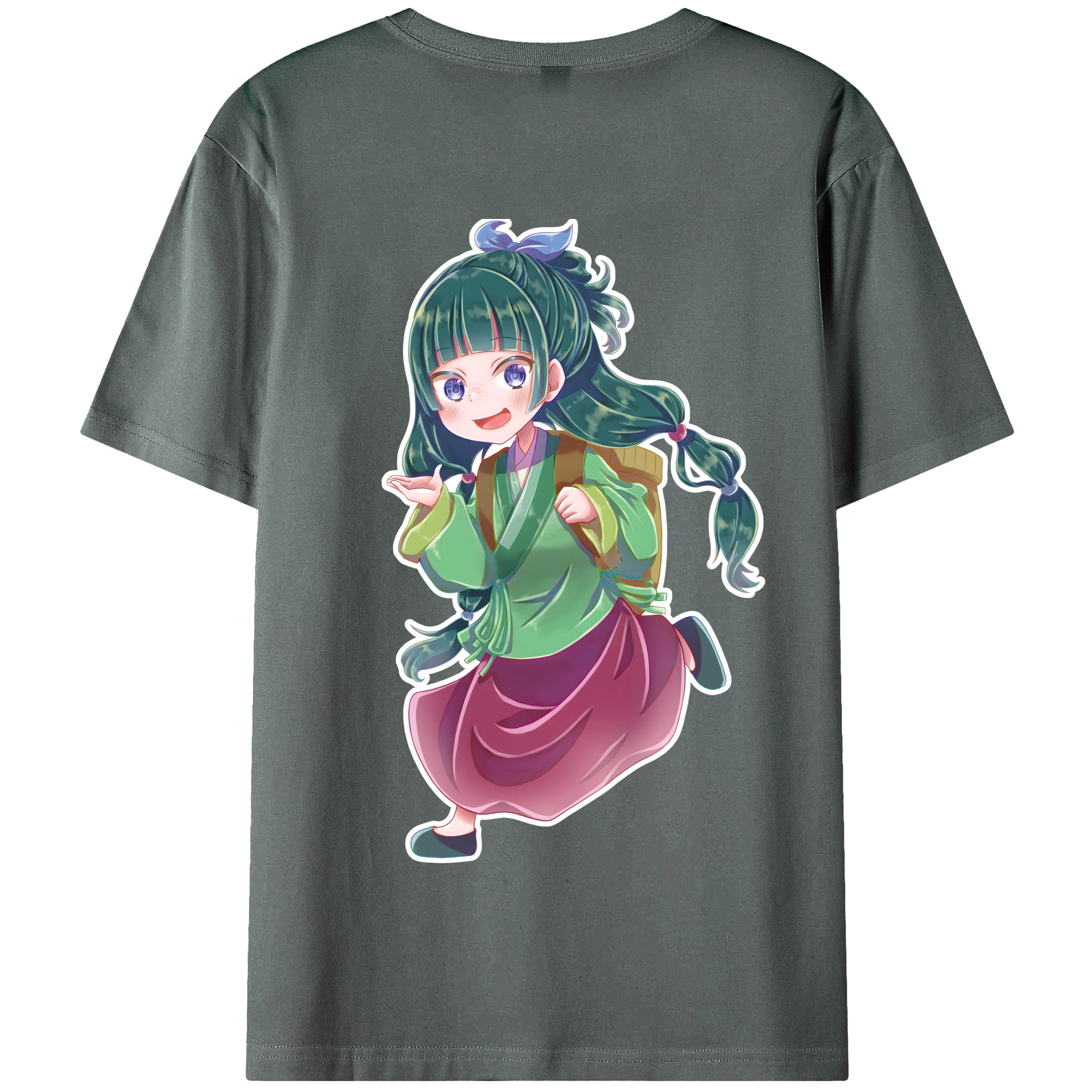 （画像用） 薬屋のひとりごと The Apothecary Diaries 綿100％半袖Tシャツ（背面プリント）